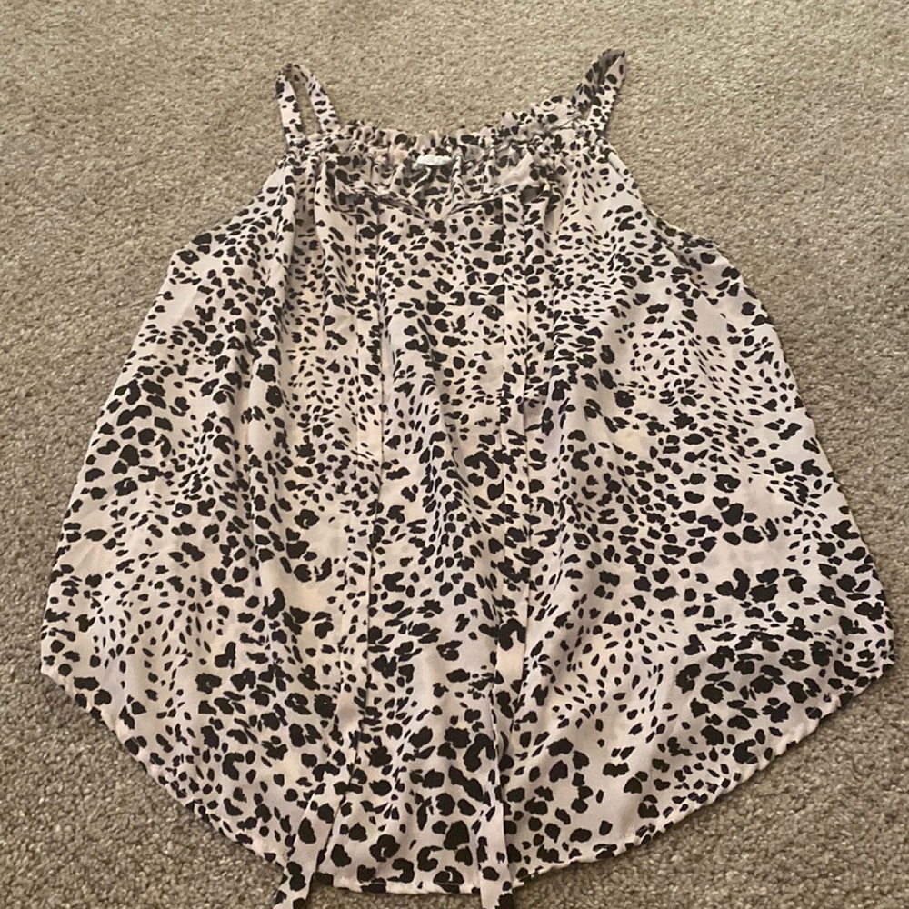 Cute leopard cami